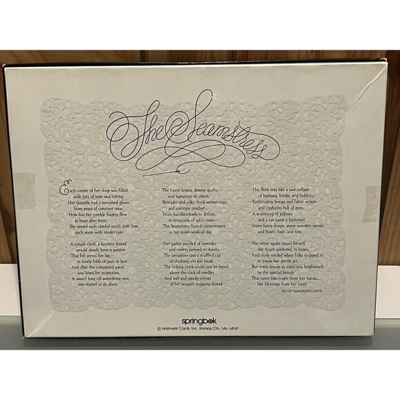 VTG Springbok Seams Like Yesterday Sewing 500 Piece Puzzle COMPLETE! - Picture 5 of 5